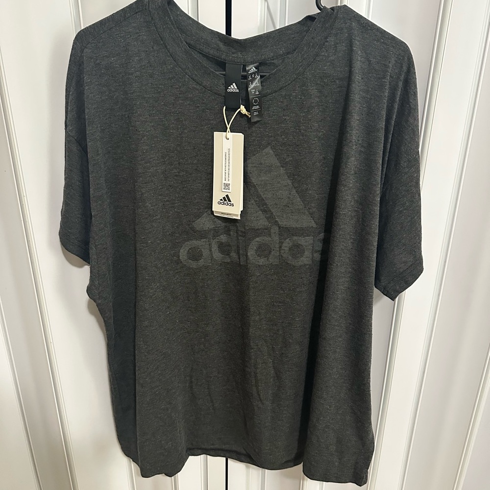 Adidas Black Melange Tee